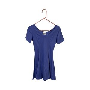 Vintage 90s body-con mini Tshirt dress size SMALL